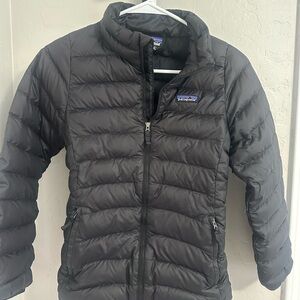 KIDS Patagonia Black Insulated Jacket